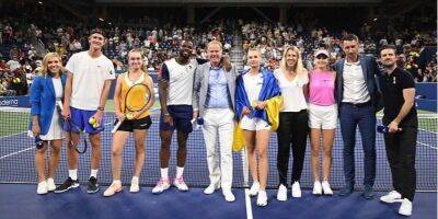 Звезды тенниса на благотворительном турнире в США собрали большую сумму для Украины