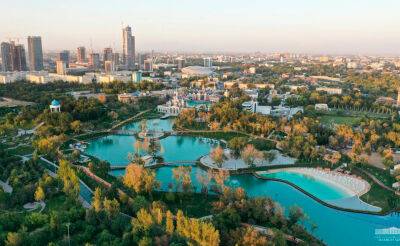 "Этот парк когда-то был самым известным местом Ташкента". Мирзиёев осмотрел реконструированный Национальный парк Узбекистана