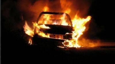 В Москве сгорело авто заместителя начальника Генштаба ВС рф: что известно