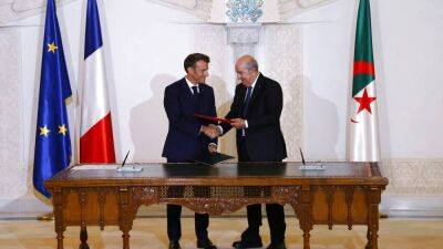 Франция и Алжир подписали декларацию о возобновлении партнерства