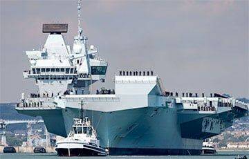 Sky News: Крупнейший военный корабль Великобритании потерпел крушение