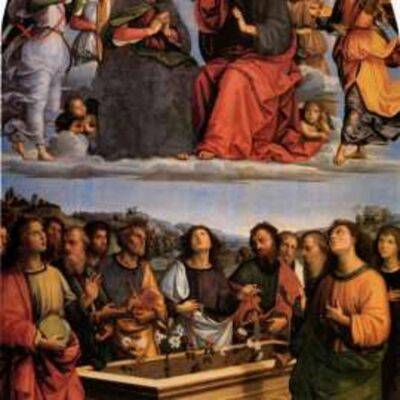 Святкуємо Успіння Пресвятої Богородиці і дивимость картини видатних живописців на цю тему