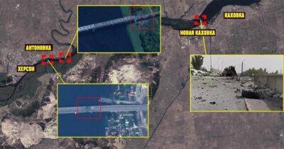 Украинские воины уничтожили почти все большие мосты в Херсонской области, — ОУВ Каховка