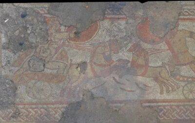 В Англии обнаружили мозаику времен Троянской войны