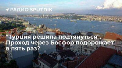 Андрей Чупрыгин - "Турция решила подтянуться". Проход через Босфор подорожает в пять раз? - smartmoney.one - Турция