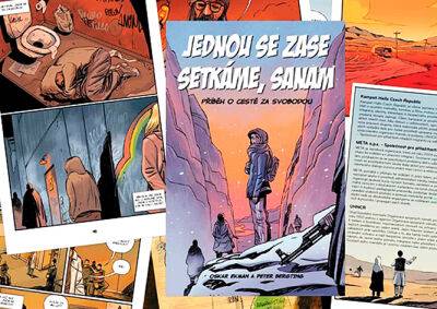 В Чехии для воспитания в детях толерантности к беженцам выпустили комикс