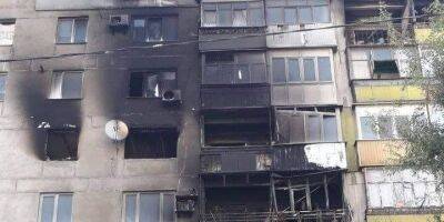 В Северодонецке падают аварийные многоэтажки: Гайдай опубликовал видео