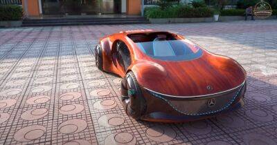 Народный умелец своими руками воссоздал невероятный электромобиль Mercedes (видео)