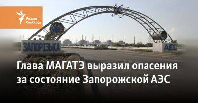 Глава МАГАТЭ выразил опасения за состояние Запорожской АЭС