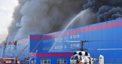 Ущерб в 10 млрд рублей: склад OZON в Подмосковье умышленно подожгли, – росСМИ (фото)