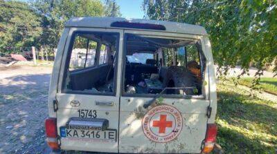В Славянске под вражеский обстрел попала база Красного Креста