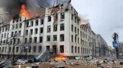 Россияне обстреливают центральные районы Харькова, есть раненые