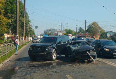 Водитель пострадал в ДТП на проспекте Корыткова в Твери