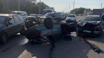 21-летний водитель пострадал в ДТП под Воронежем