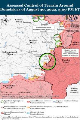 Российские войска атаковали ВСУ на севере и на юге Харьковщины — ISW