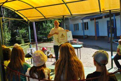 Сотрудники Тверьэнерго провели урок энергосбережения в детском оздоровительном лагере «Романтик»