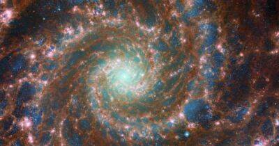 Космический телескоп Уэбба сделал захватывающие изображения галактики-призрака (фото)