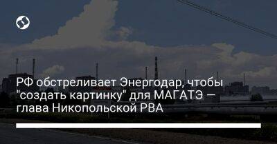 РФ обстреливает Энергодар, чтобы "создать картинку" для МАГАТЭ — глава Никопольской РВА