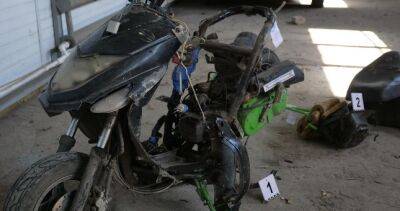 В Б.Гафуровском районе столкнулись два автомобиля «Опель». Погиб водитель скутера