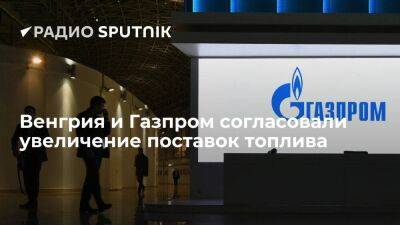 Сийярто: "Газпром" будет поставлять Венгрии до 5,8 миллиона кубов дополнительного газа