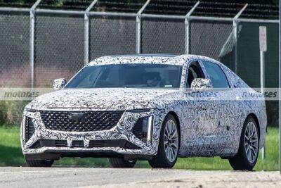 Новый седан Cadillac CT6 получил серийные кузовные элементы