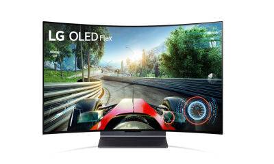 Экран телевизора LG OLED Flex LX3 изгибается по нажатию кнопки на пульте - itc.ua - Украина - Германия
