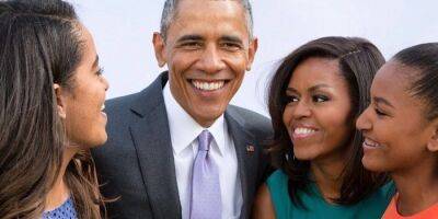 «С каждым годом жизнь становится лучше». Мишель Обама трогательно поздравила мужа с днем рождения