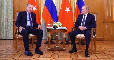 Переговоры закончились: стало известно, о чем Путин говорил с Эрдоганом