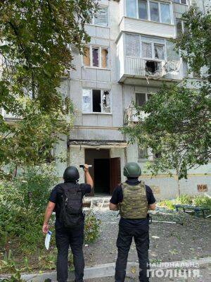 За сутки полицейские на Харьковщине зафиксировали более 15 фактов разрушений