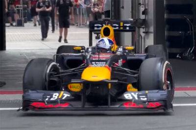 Дэвид Култхард - Porsche - Ford - Red Bull Racing проводит демонстрационные заезды в Ассене - f1news.ru
