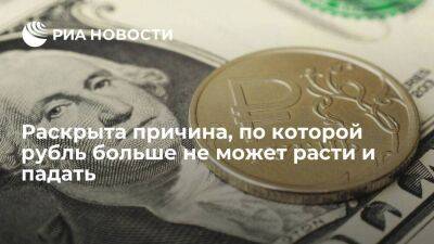 Аналитик Кравченко заявил, что рубль больше не может расти и падать из-за баланса факторов