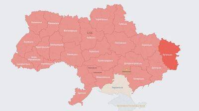 Почти по всей Украине – воздушная тревога