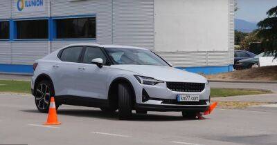 Лучший электромобиль от Volvo неожиданно провалил "лосиный" тест (видео)