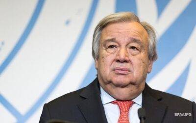 Генсек ООН призвал РФ прекратить обстрелы Запорожской АЭС