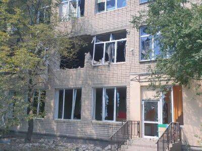 Россияне разрушили здание лицея и повредили газопровод в результате обстрела Зеленодольской общины – ГСЧС