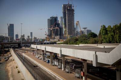 Очередной железнодорожный паралич в центре Израиля