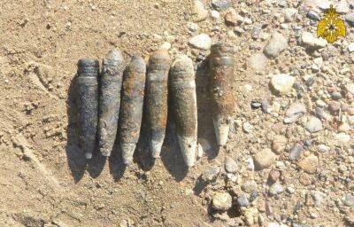 В Твери на Рябеевском шоссе нашли 6 артиллерийских снарядов времен войны