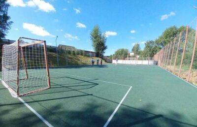 Новую спортивную площадку построили в деревне Полетаево Кунгурского округа