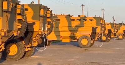 Украинские военные получили турецкие бронетранспортеры Kirpi (ВИДЕО)
