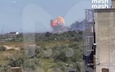 В Крыму прогремели взрывы на военной базе РФ
