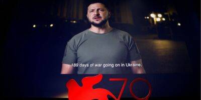 Зеленский обратился к участникам Венецианского кинофестиваля: Россия делает хоррор в Украине 189 дней