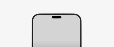 Марк Гурман - iPhone 14 Pro, вероятно, получит два выреза вместо «челки» — при включенном дисплее они будут визуально объединяться - itc.ua - Украина