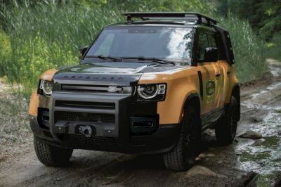 Новый Land Rover Defender получил версию Trophy - autostat.ru