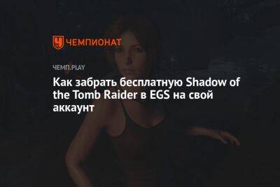 Гайд: как бесплатно получить Shadow of the Tomb Raider для ПК в России