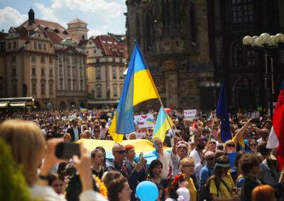 Украинцы проведут «Марш благодарности» в центре Праги