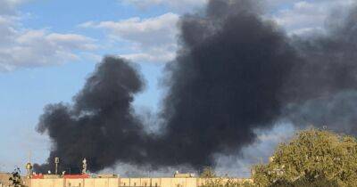 Во Львове произошел пожар на заводе ЛАЗ, дым виден из других районов (фото, видео)