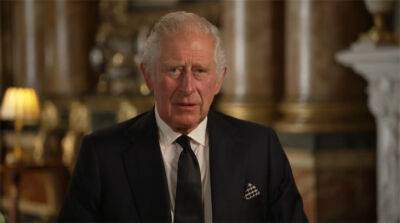 Король Великобритании Карл III обратился к нации с первым телевизионным обращением