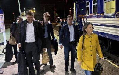 Глава МИД Германии Анналена Бербок приехала в Киев