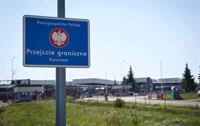 Польша на одном из пограничных пунктов открыла отдельную полосу для пустых грузовиков