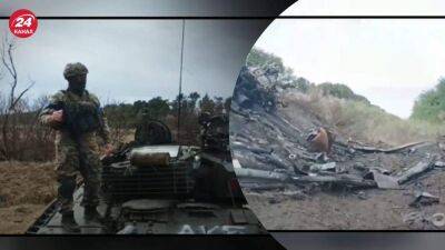 Сожженная техника и полностью разбитые оккупанты: кадры успешного наступления ВСУ на Харьковщине